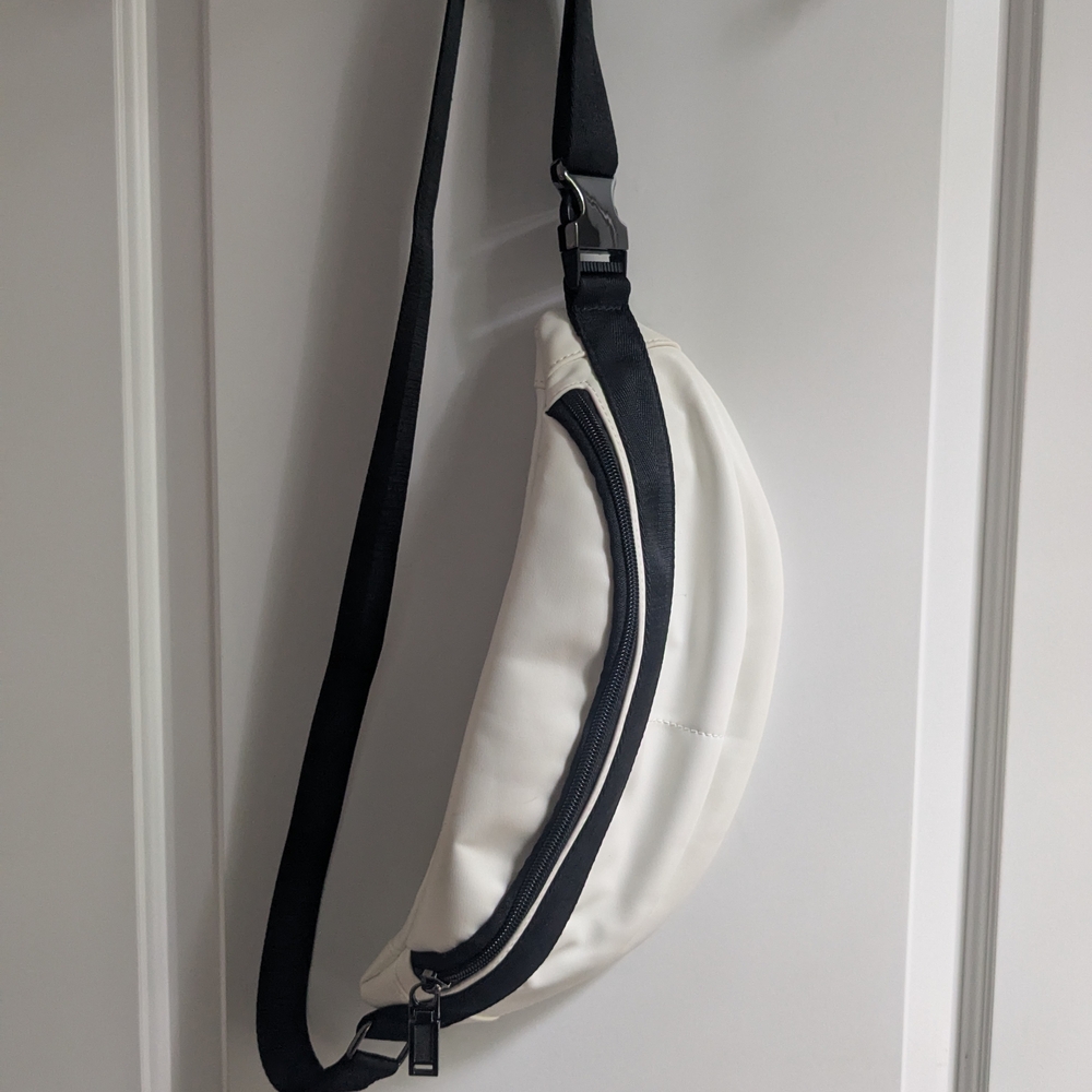 Stylish White Crossbody Bag